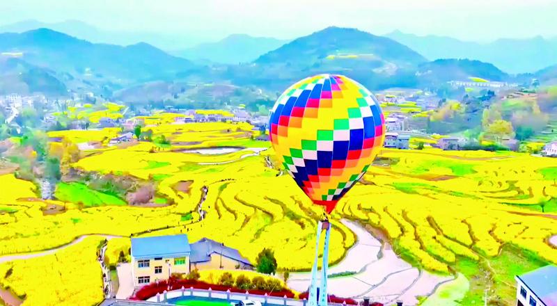 鳳堰梯田春季風(fēng)光
